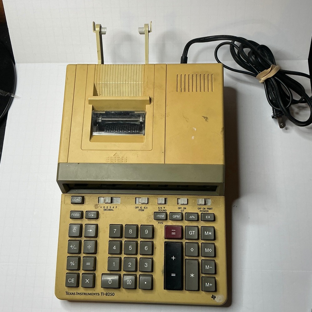 Texas‎ Instruments TI 8250 Electronic Calculator with Printer